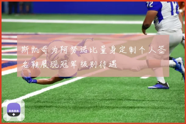 斯凯奇为阿努诺比量身定制个人签名鞋展现冠军级别待遇